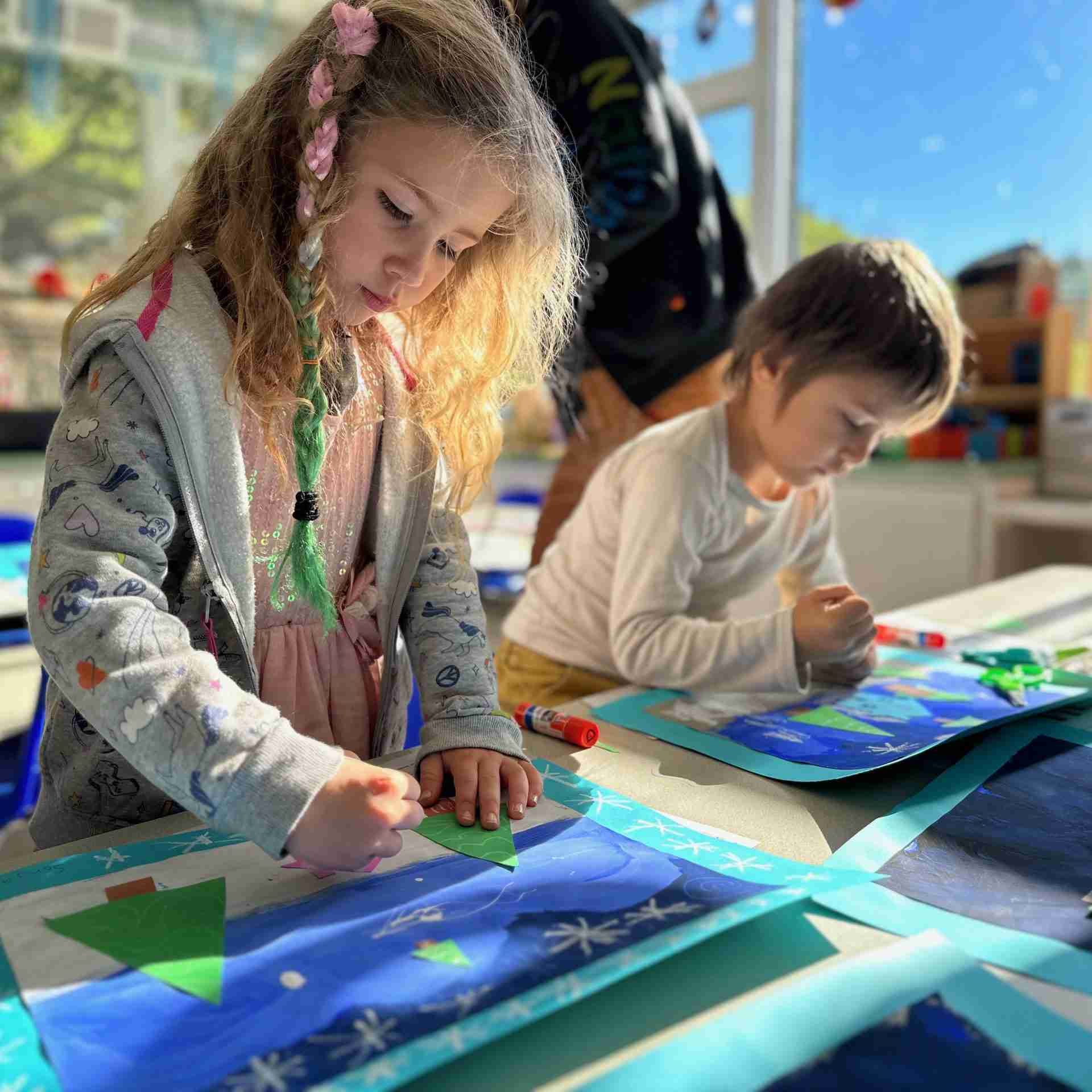TK school in Marin Arts elementary school in West Marin